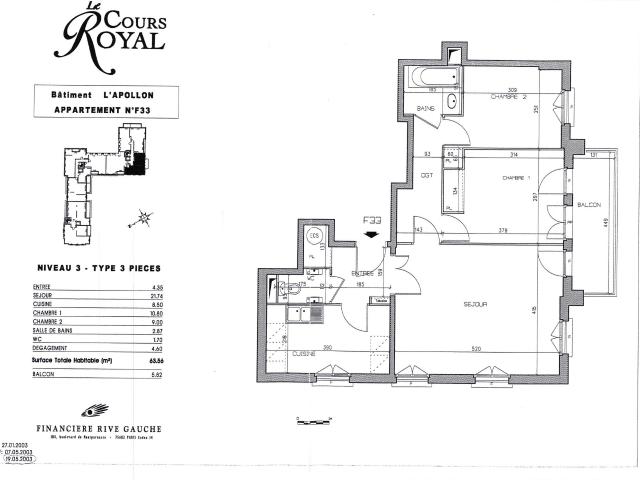 Location Appartement Rue du Bois de Paris, Chessy
