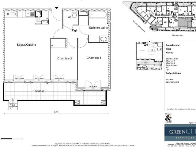 Location Appartement Rue du Général Leclerc, Villiers sur Marne