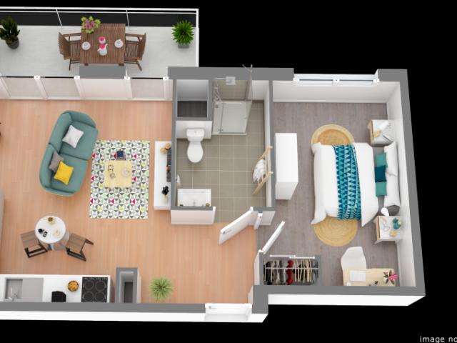 Location Appartement Rue du Point du Jour, Darnétal