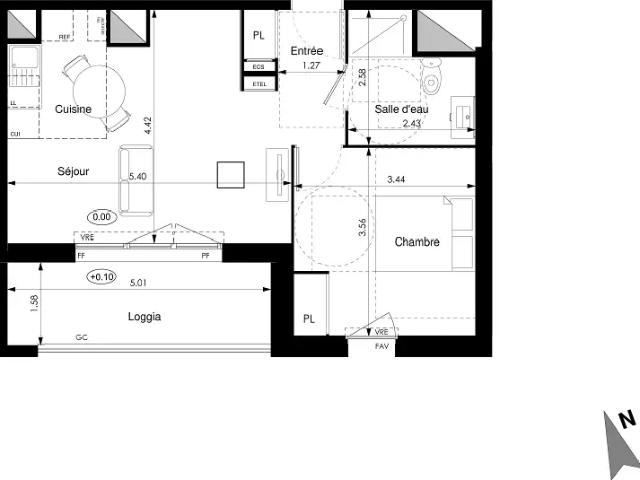 Location Appartement Rue Élise Deroche, Angers