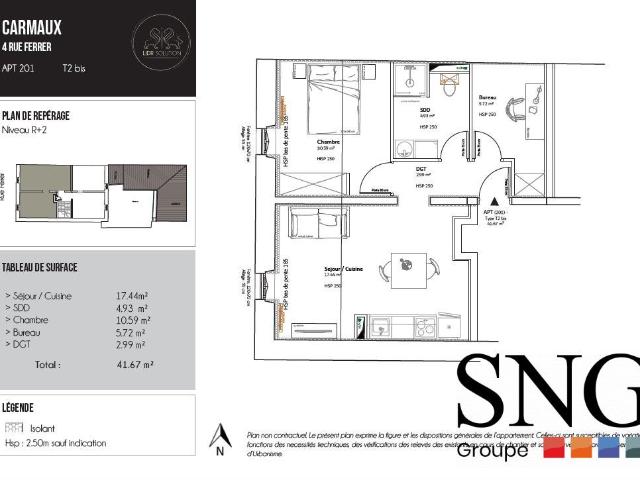 Location Appartement Rue Ferrer, Carmaux
