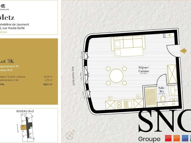 Location Appartement Rue Haute Seille, Metz