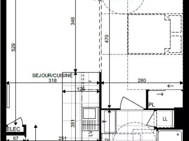 Location Appartement Rue Olivier Métra, Le Blanc Mesnil