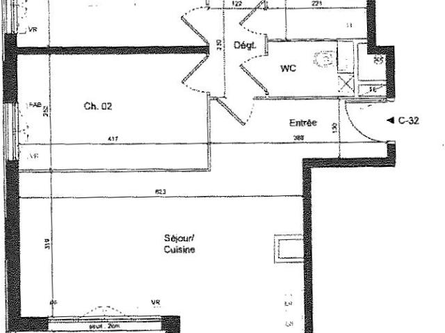 Location Appartement Rue Louis Fort, Villeurbanne