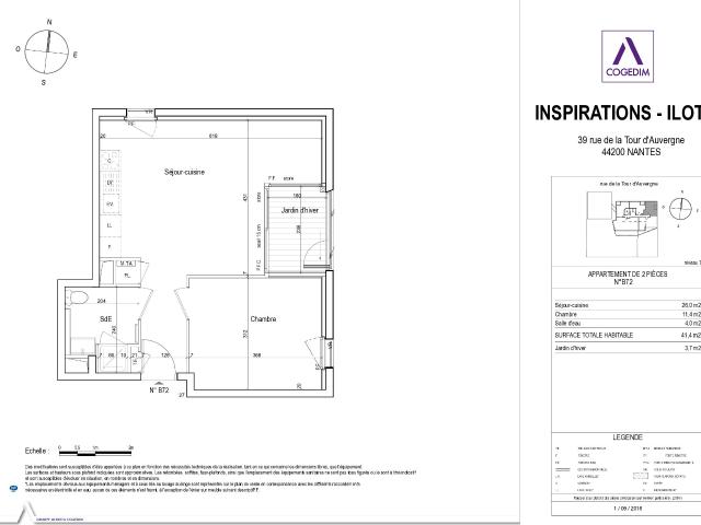 Location Appartement Rue La Tour d'Auvergne, Nantes