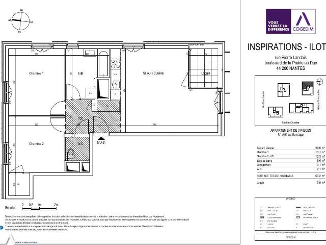 Location Appartement Rue Léon Durocher, Nantes