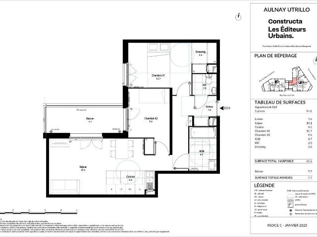 Location Appartement Rue Maurice Utrillo, Aulnay sous Bois