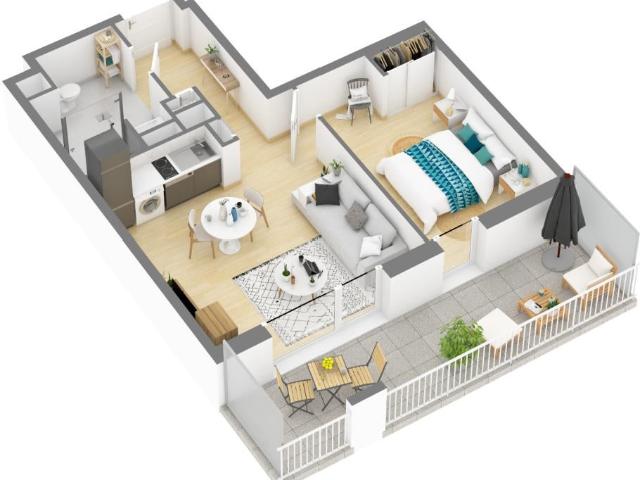 Location Appartement Rue Maurice Chevalier, Nantes