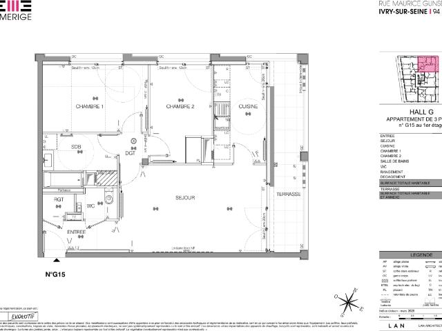 Location Appartement Rue Maurice Gunsbourg, Ivry sur Seine