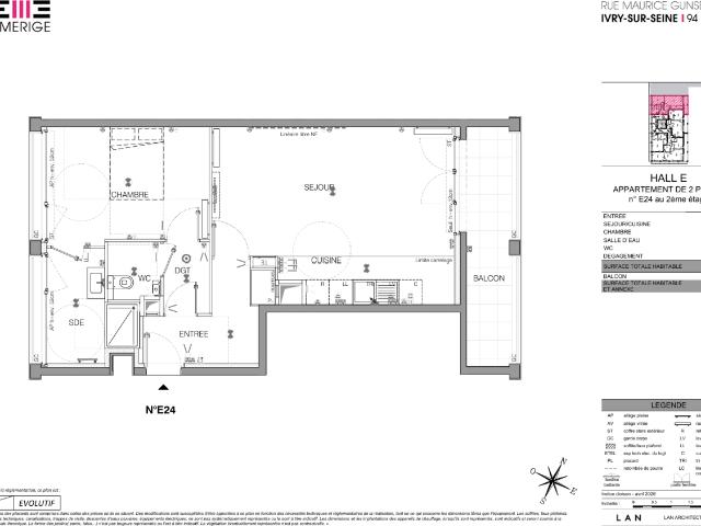 Location Appartement Rue Maurice Gunsbourg, Ivry sur Seine