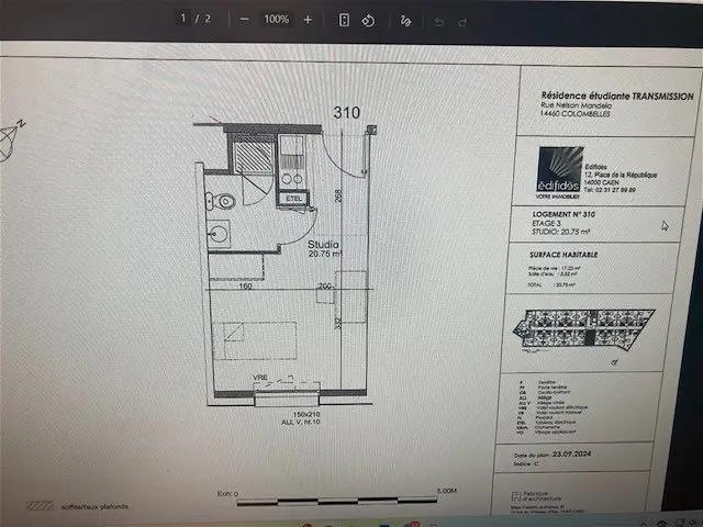 Location Appartement Rue Nelson Mandela, Colombelles