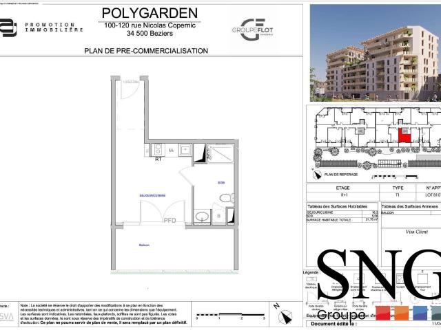 Location Appartement Rue Nicolas Copernic, Béziers