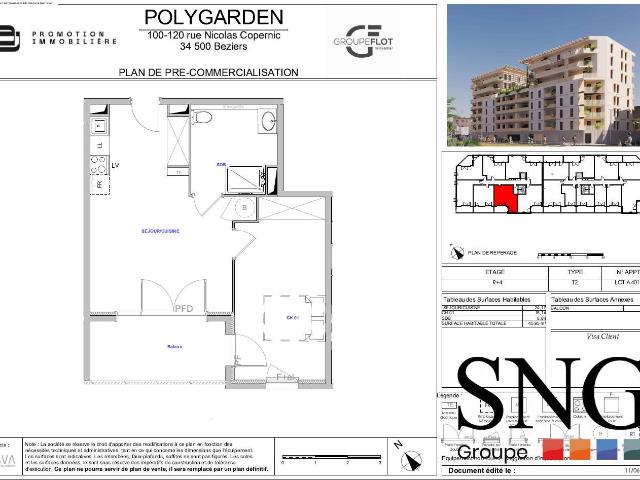 Location Appartement Rue Nicolas Copernic, Béziers