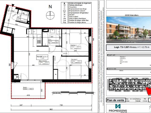 Location Appartement Rue Saint Chéron, Chartres