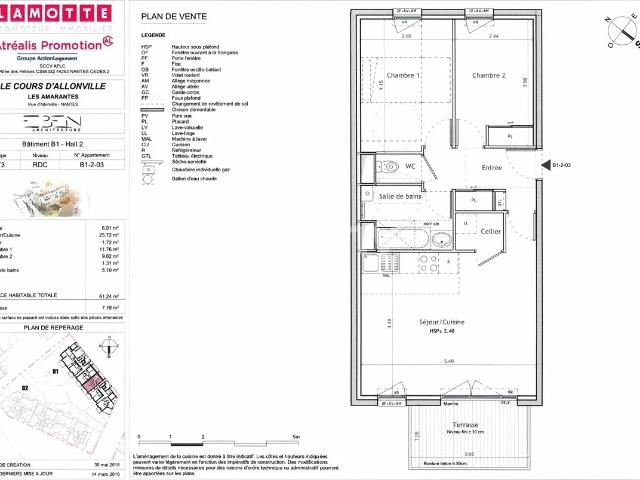 Location Appartement Rue Simone Iff, Nantes