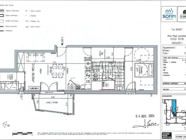 Location Appartement Rue Paul Lemaître, Cucq