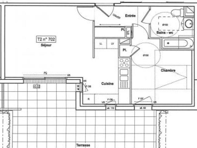location appartement sainte luce sur loire 2 pièces 48 m2 loire atlantique 44980 715 € / mois