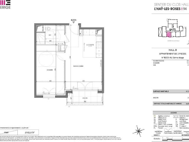 Location Appartement Sentier du Clos Hallé, L'Haÿ les Roses