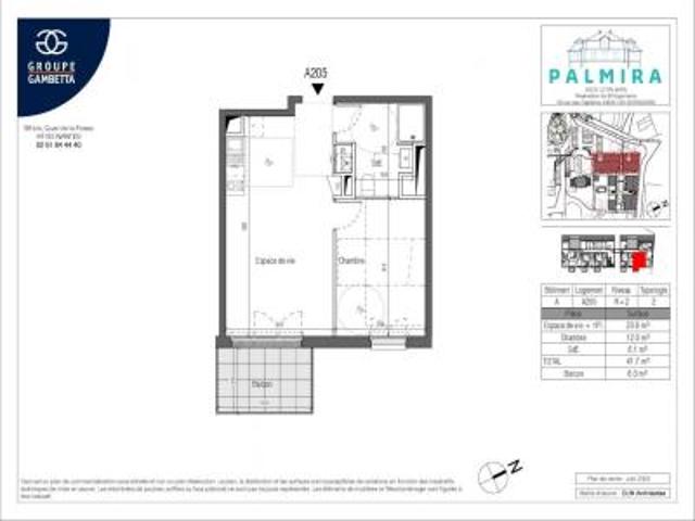 location appartement sorinieres 2 pièces 41 m2 loire atlantique 44840 635 € / mois