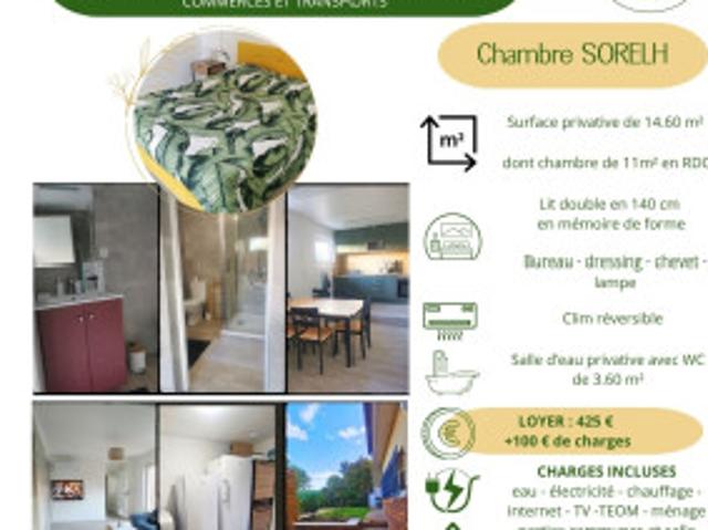 location au calme à DAX proche écoles
