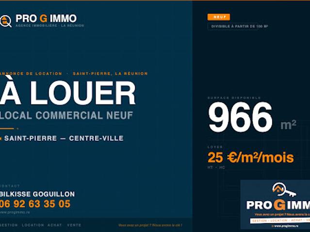 Location Autre 0 pièces 966 m2 Saint Pierre
