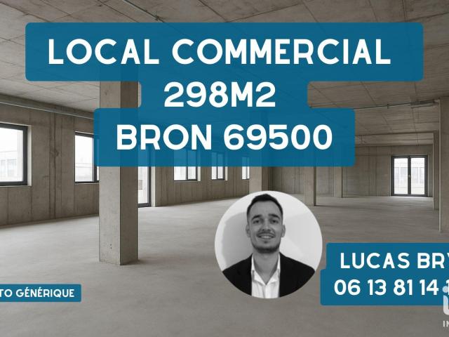 Location Boutique/Local commercial 298 m²