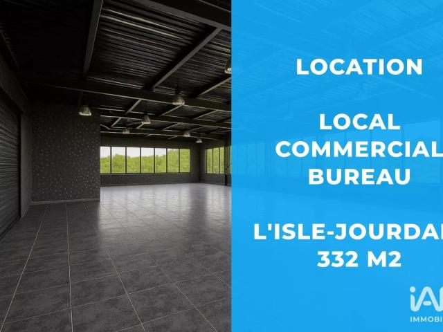 Location Boutique/Local commercial 332 m²