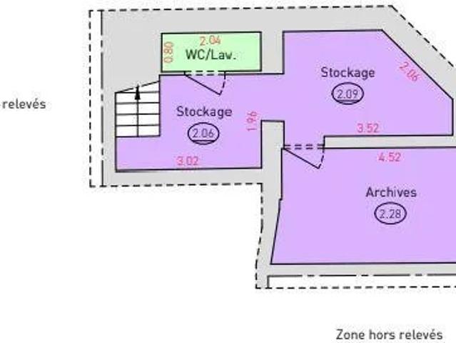 Location Boutique/Local commercial 50 m²