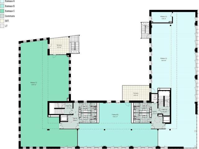 Location bureaux Marcq en Baroeul Avenue de la République