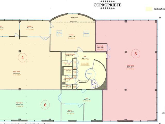 Location bureaux Mont Saint Aignan Proche autoroute et gare
