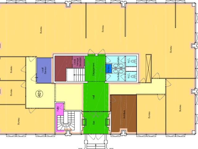 Location bureaux Nantes Est Environnement calme et verdoyant