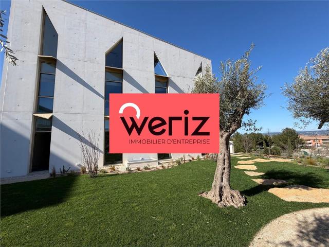 Location bureaux Aix en Provence Duranne, vue Sainte Victoire
