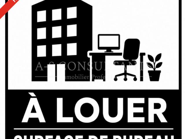 Location bureaux Allonzier la Caille Accès PMR et parking privé