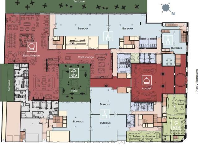 Location bureaux Clichy Proche métro Mairie de Clichy et Saint Ouen