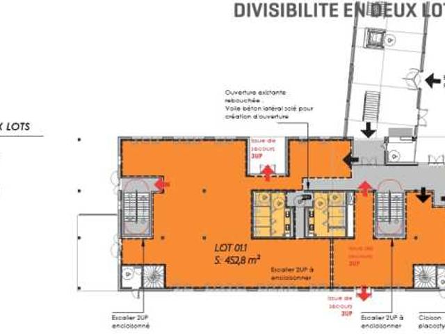 Location bureaux Dardilly Quartier d'affaires TECHLID, proche autoroute A6