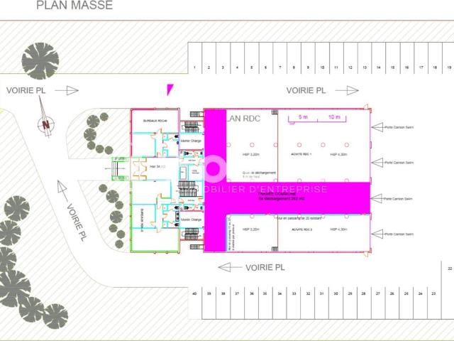 Location bureaux et activités Wissous Proche RER et autoroutes