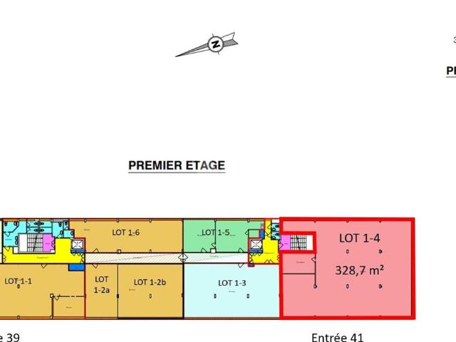 Location bureaux Évry Accès direct Nationale 7 et RER D