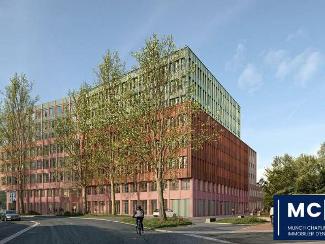 Location bureaux & labos Strasbourg Campus Nextmed proche tram