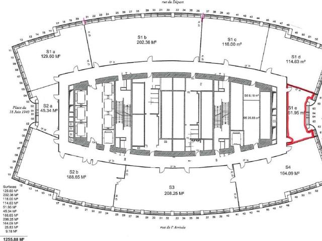 Location bureaux Paris 15 Proximité Gare Montparnasse et Métro