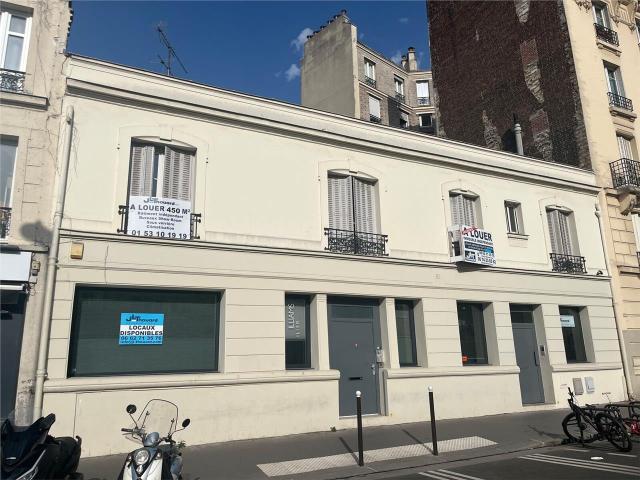 Location bureaux Paris 11 Style industriel rue Servan