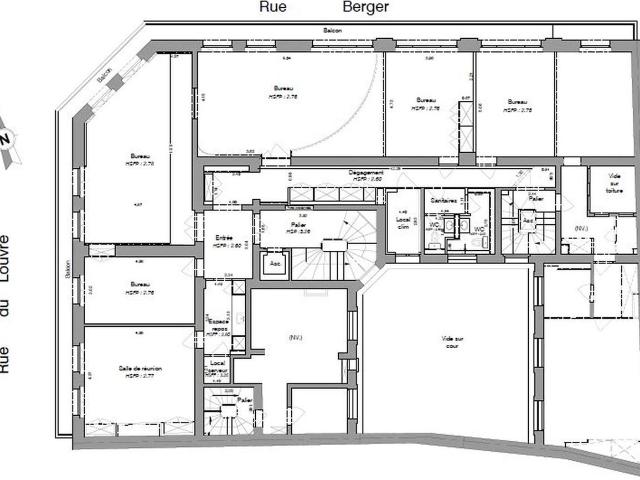 Location bureaux Paris 1 Proche transports en commun