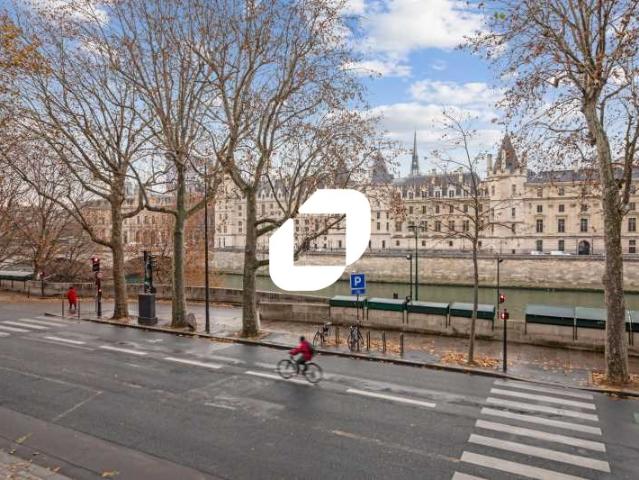 Location bureaux Paris 1 Quai de la Mégisserie, vue Seine