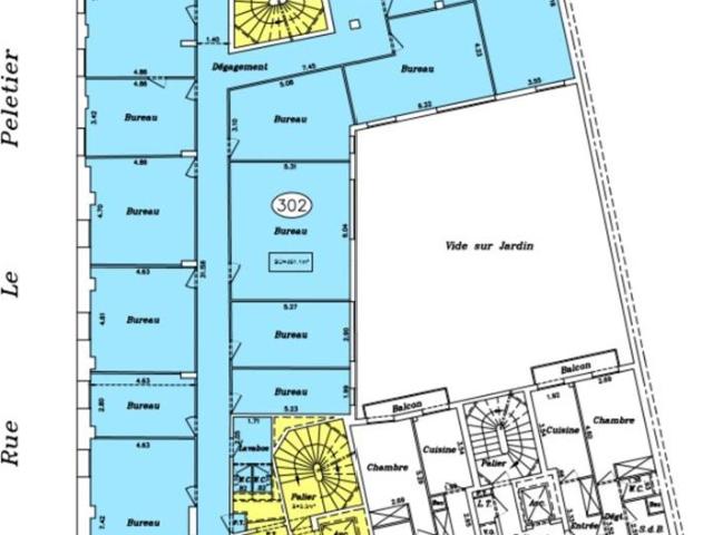 Location bureaux Paris 9 Proximité Métro, RER, Bus et Gare