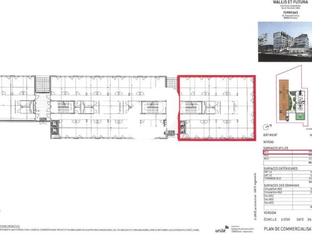 Location bureaux Saint Herblain Proche Tram 1 et bus C3, C6