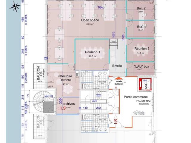 Location bureaux Saint Priest Proche A43, TGV et aéroport