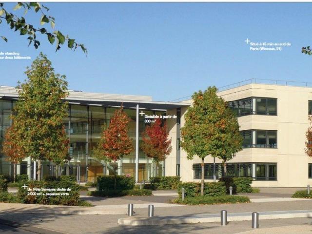 Location bureaux Wissous Proche A6 et A10, 15 min de Paris