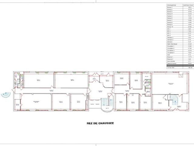 Location Bureaux 0 pièces 1500 m2 Boulogne Billancourt