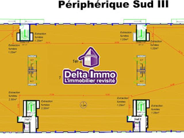 Location Bureaux 0 pièces 1911 m2 Le Petit Quevilly