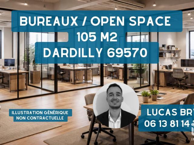 Location Bureaux 105 m²