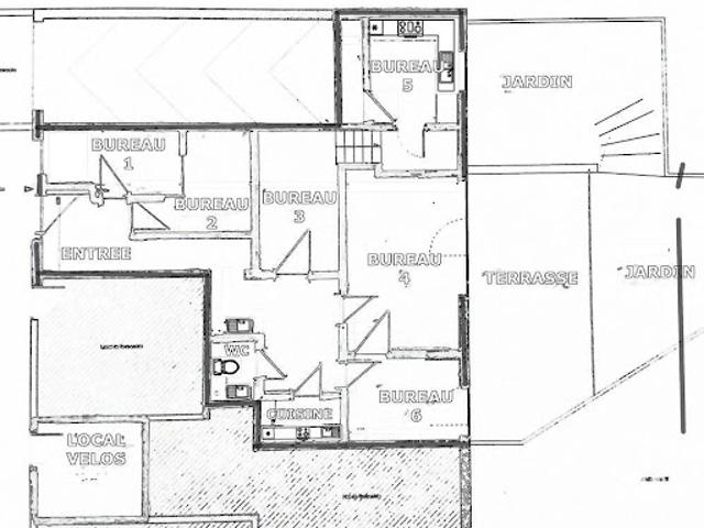 Location Bureaux 106 m2 Pantin